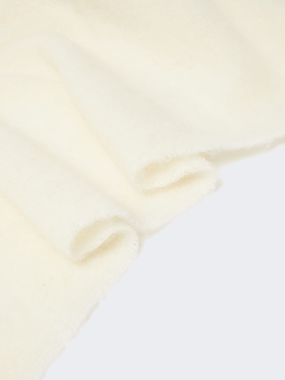 Alpaca and wool stole - WHITE - Max Mara - 3