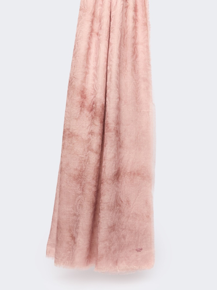 세니오르 울 숄 - PINK - Max Mara