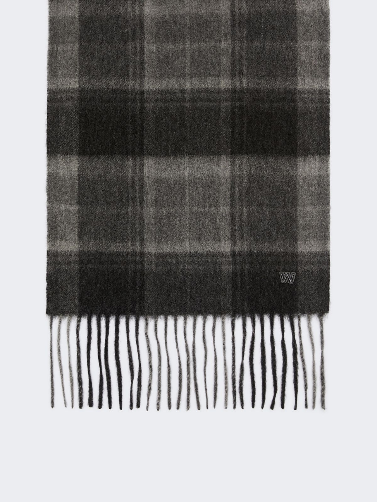 Cashmere scarf - DARK GREY - Max Mara