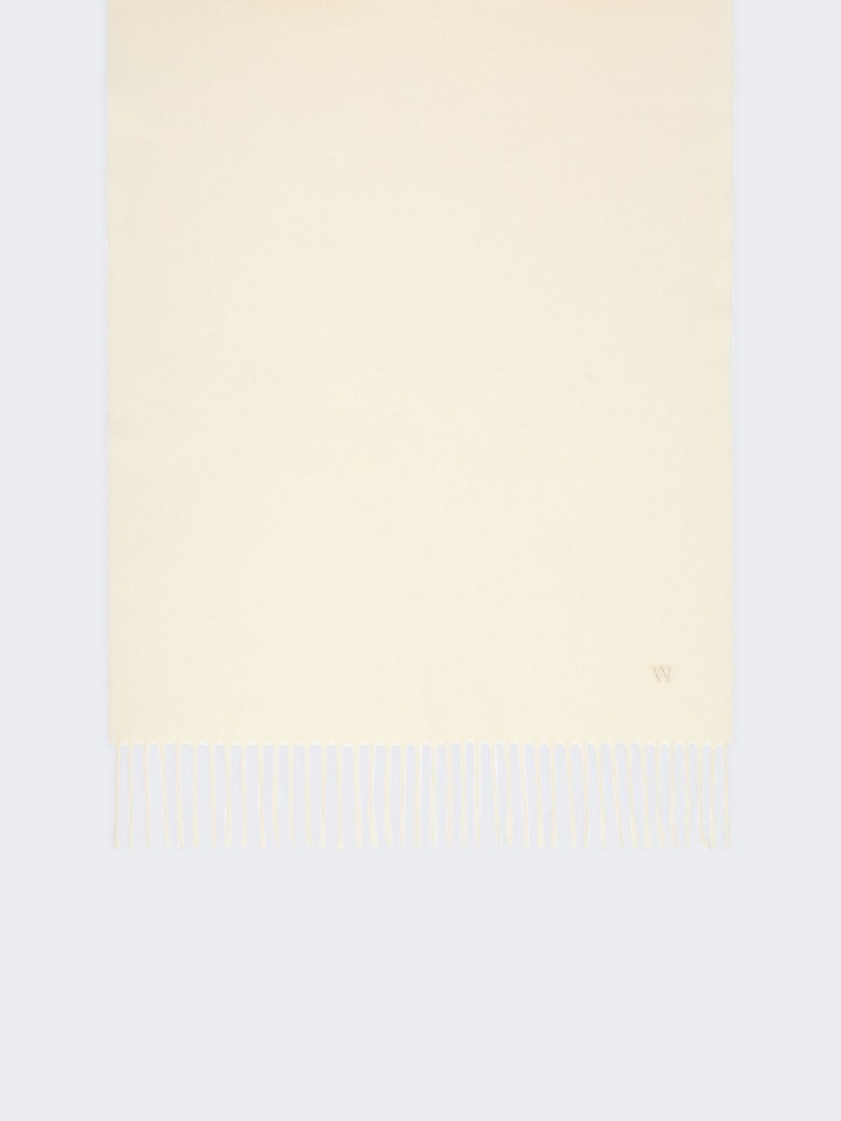 Plain wool stole - WHITE - Max Mara