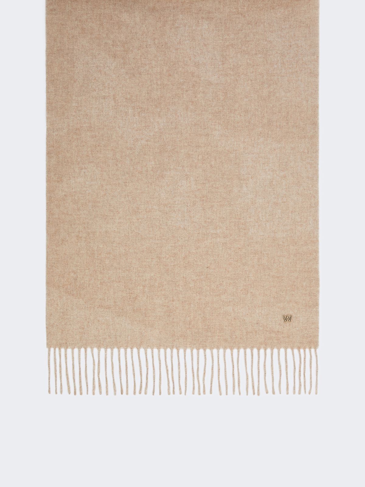 Plain wool stole - BEIGE - Max Mara