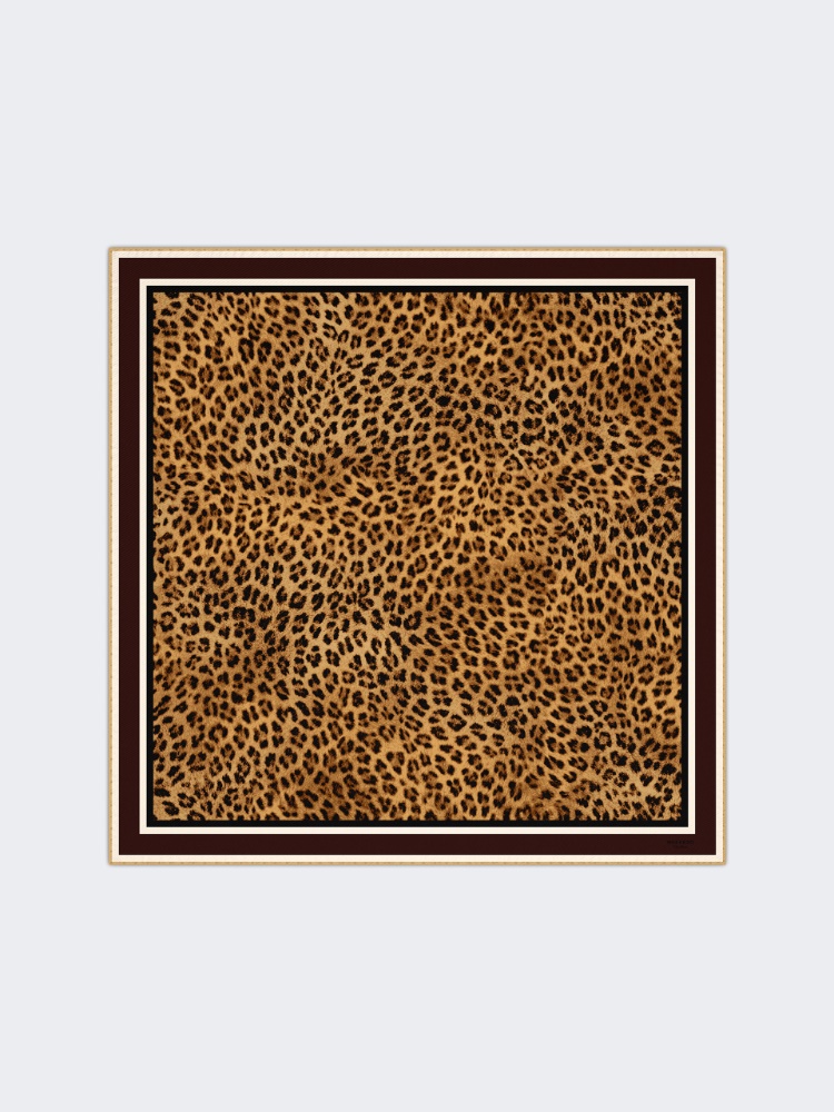 Wool, cashmere and silk scarf