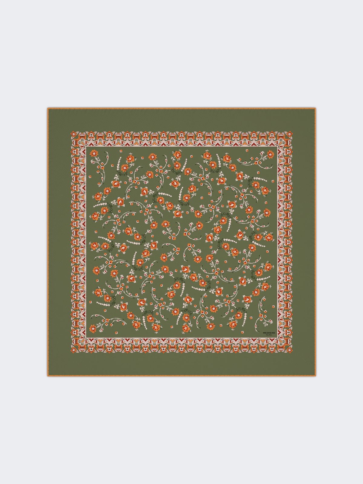 Wool, cashmere and silk scarf - KAKI - Max Mara