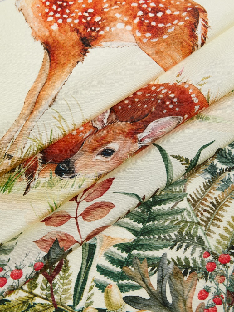 Printed silk oversized scarf - CAMEL - Max Mara - 3