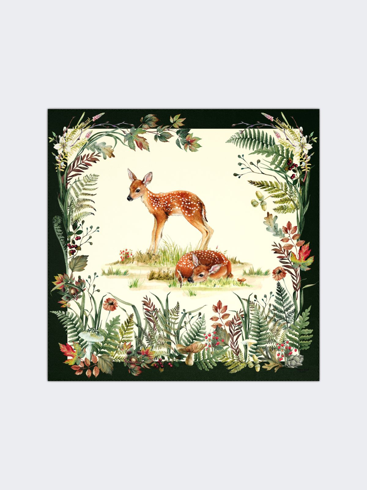 Printed silk oversized scarf - CAMEL - Max Mara