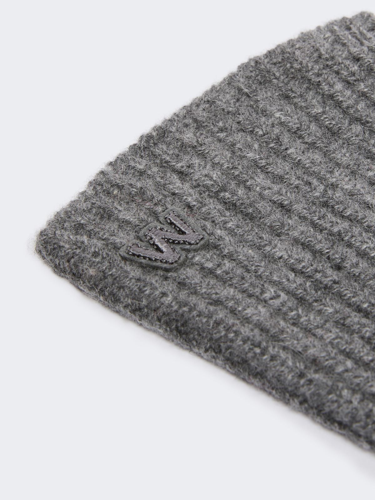 Cashmere yarn gloves - LIGHT GREY - Max Mara - 3