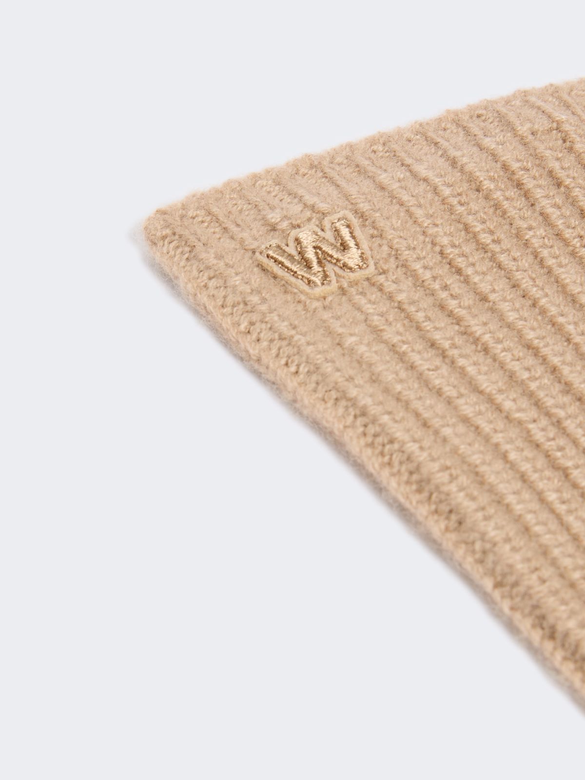 Cashmere yarn gloves - CAMEL - Max Mara - 2