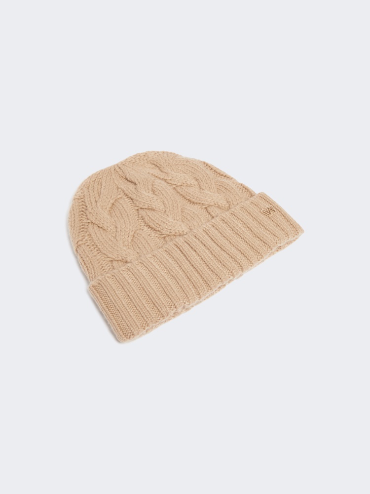 Strickmütze aus Kaschmir - KAMEL - Max Mara - 2