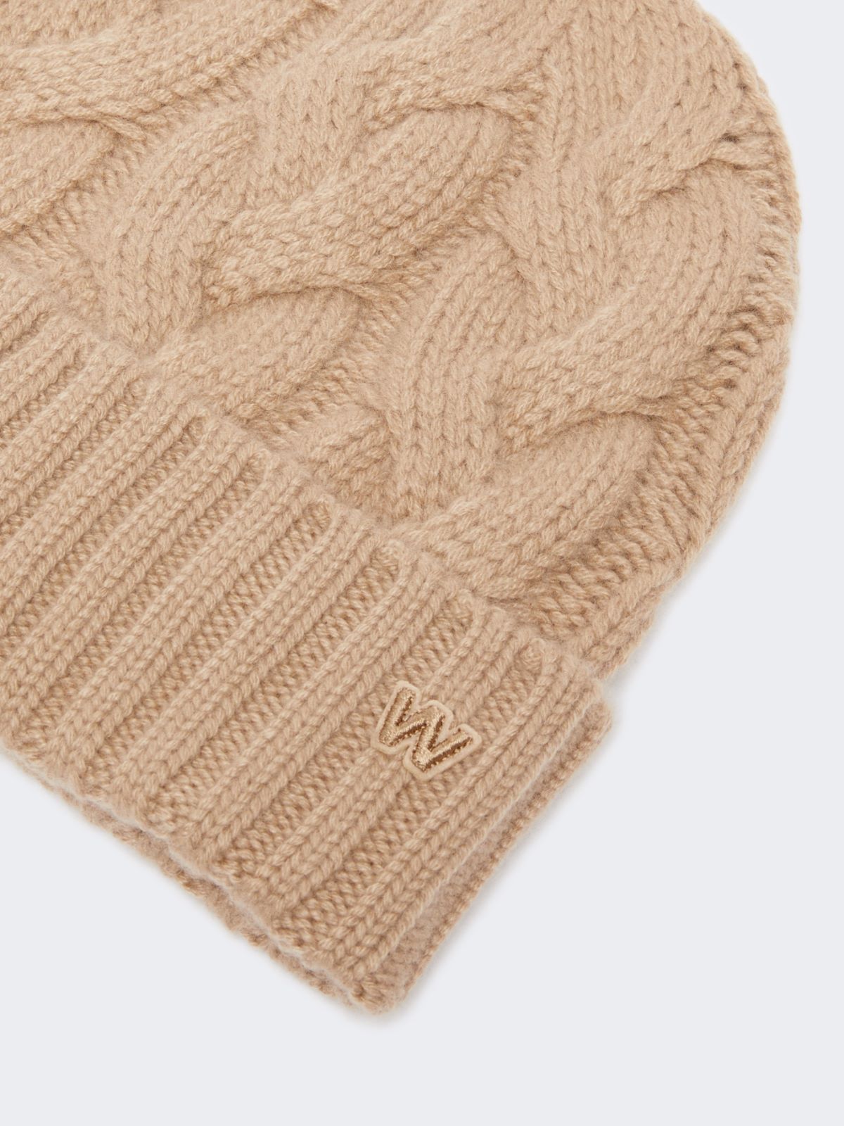 Strickmütze aus Kaschmir - KAMEL - Max Mara - 3