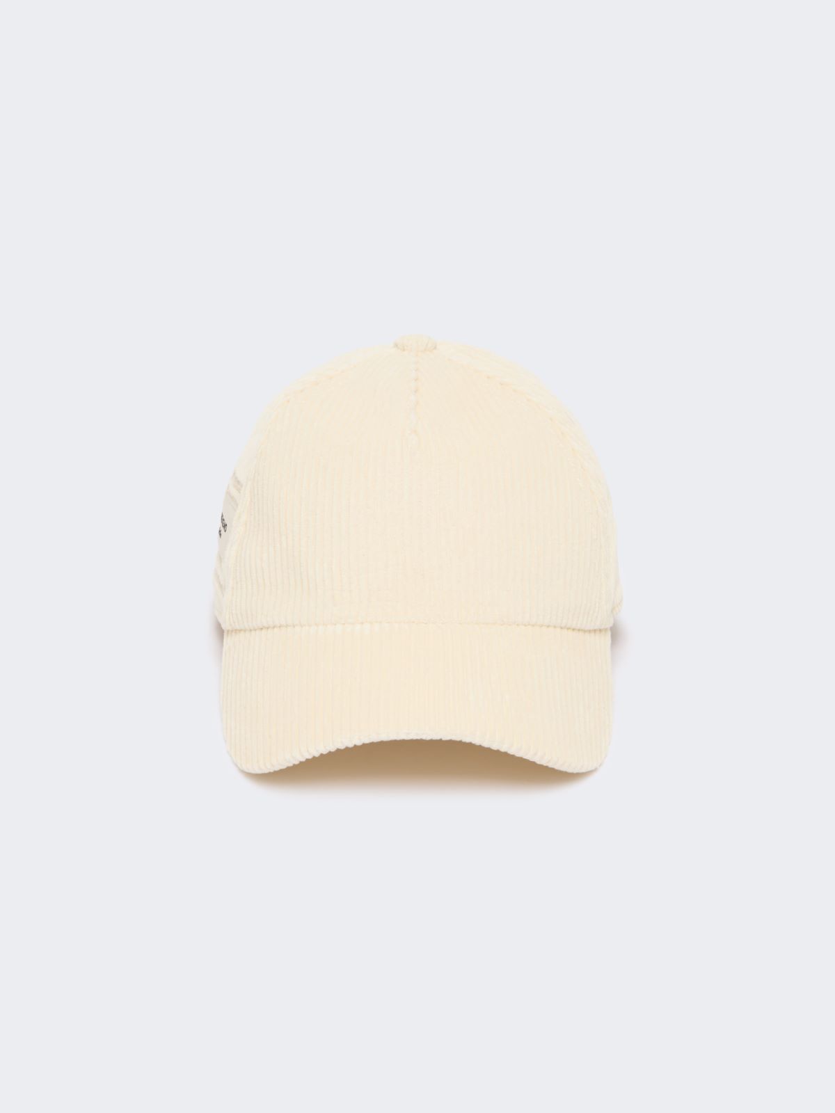 Cappello baseball in velluto + BIANCO - Max Mara