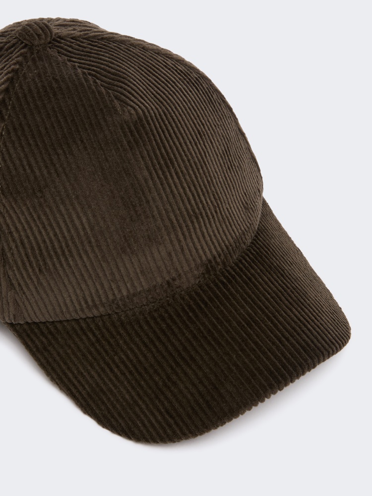 Velvet baseball cap - BROWN - Max Mara - 2