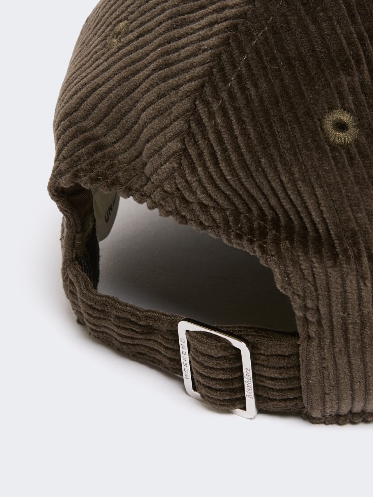Velvet baseball cap - BROWN - Max Mara - 3