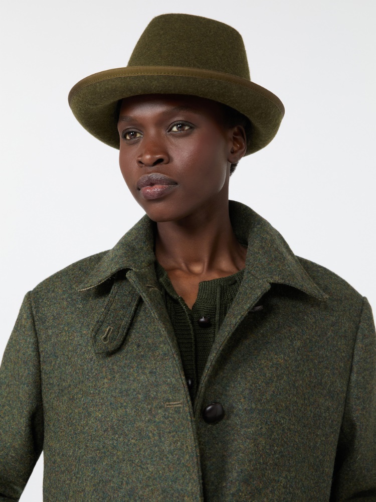 Wool felt hat - KAKI - Max Mara - 4