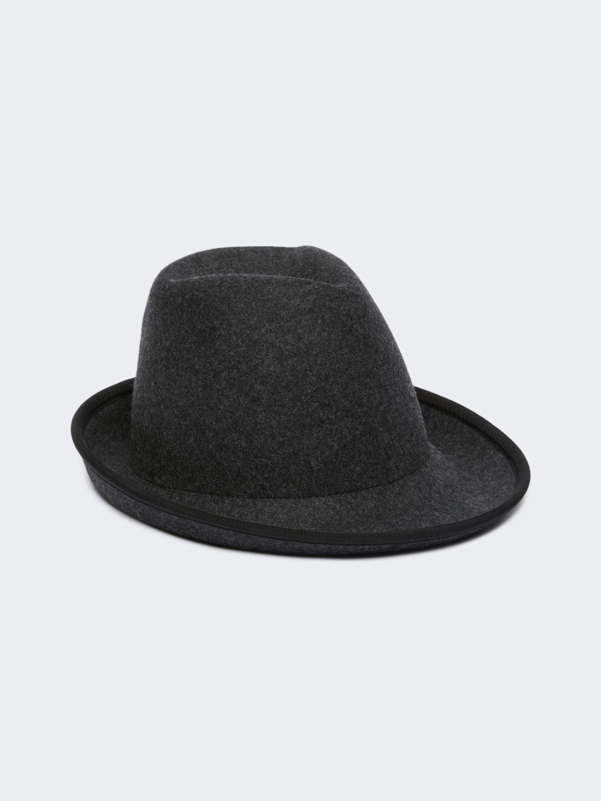Wool felt hat - MEDIUM GREY - Max Mara - 2