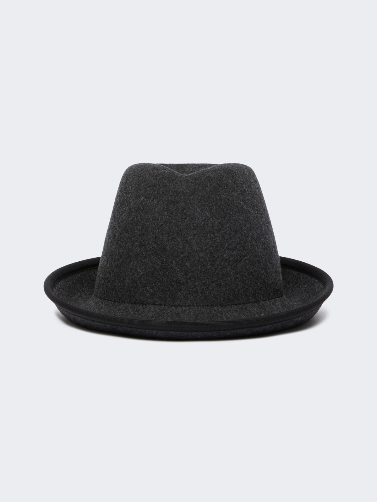 Wool felt hat - MEDIUM GREY - Max Mara