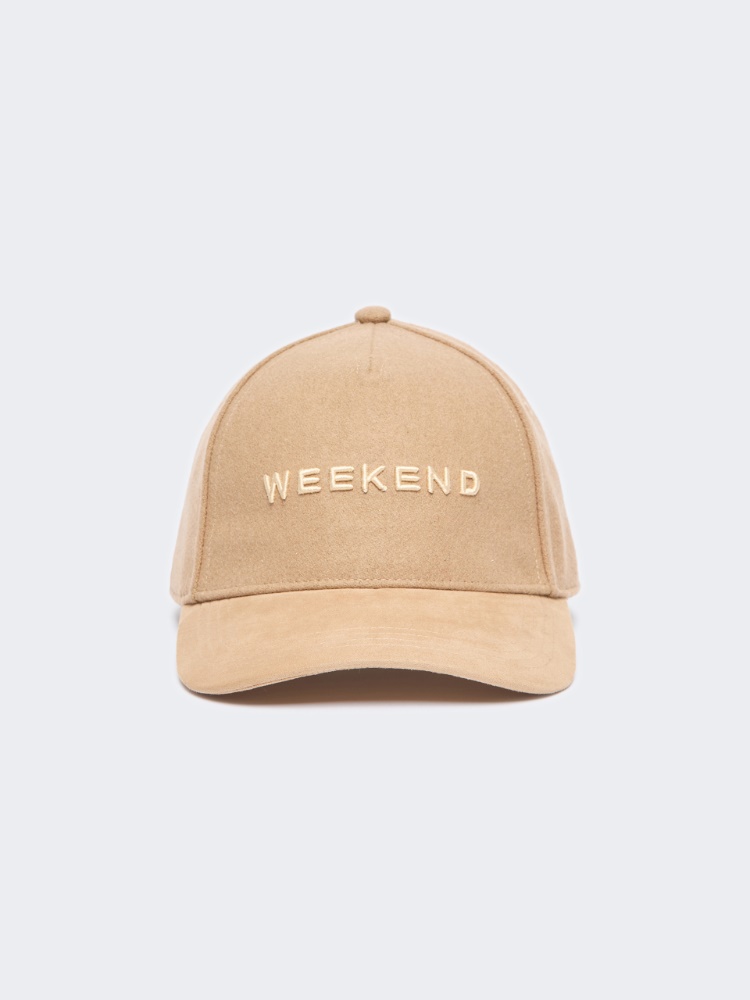 Baseballcap aus Wollstoff - KAMEL