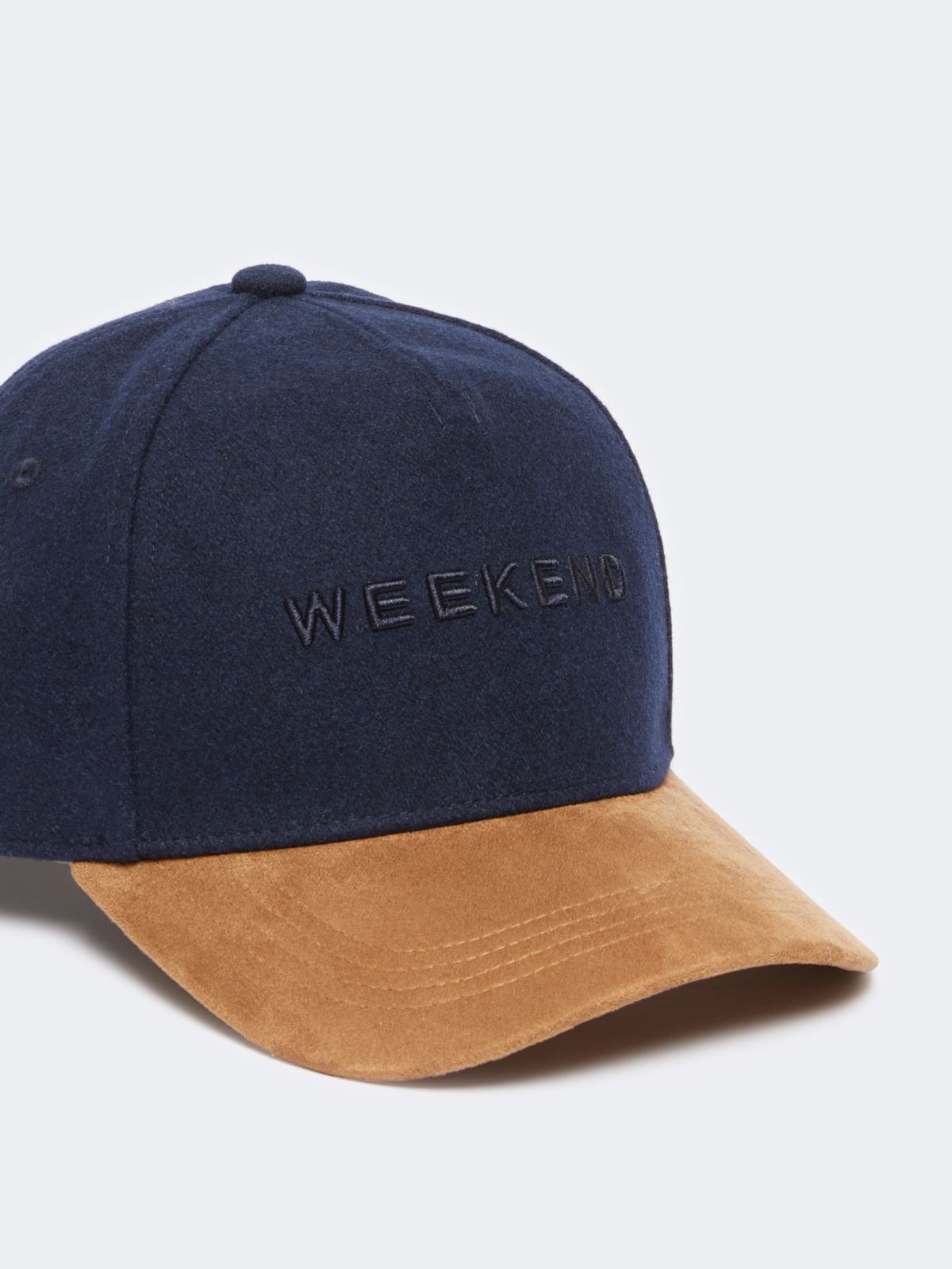Wool cloth baseball cap - ULTRAMARINE - Max Mara - 2