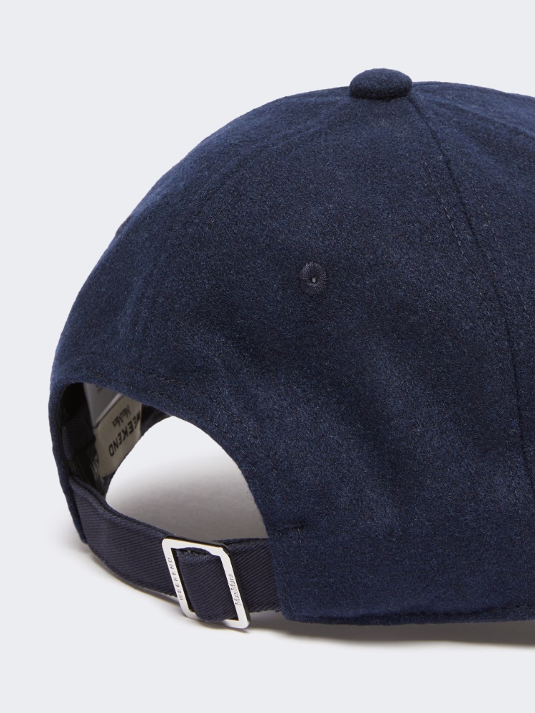 Wool cloth baseball cap - ULTRAMARINE - Max Mara - 3