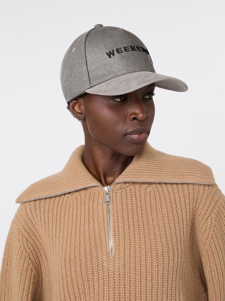 Baseballcap aus Wollstoff