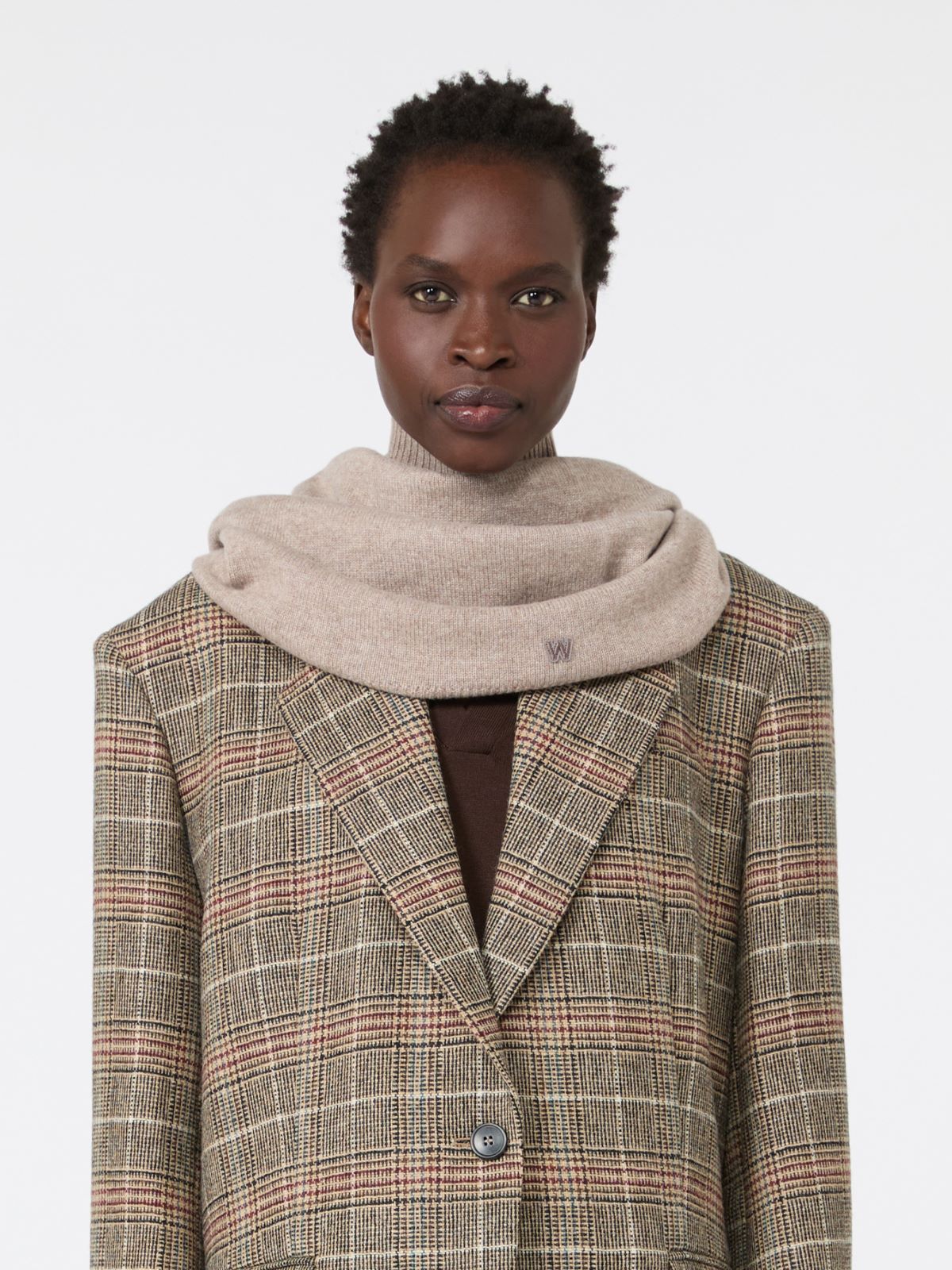 세쿠오이아 캐시미어 넥 워머 - HONEY - Max Mara - 2