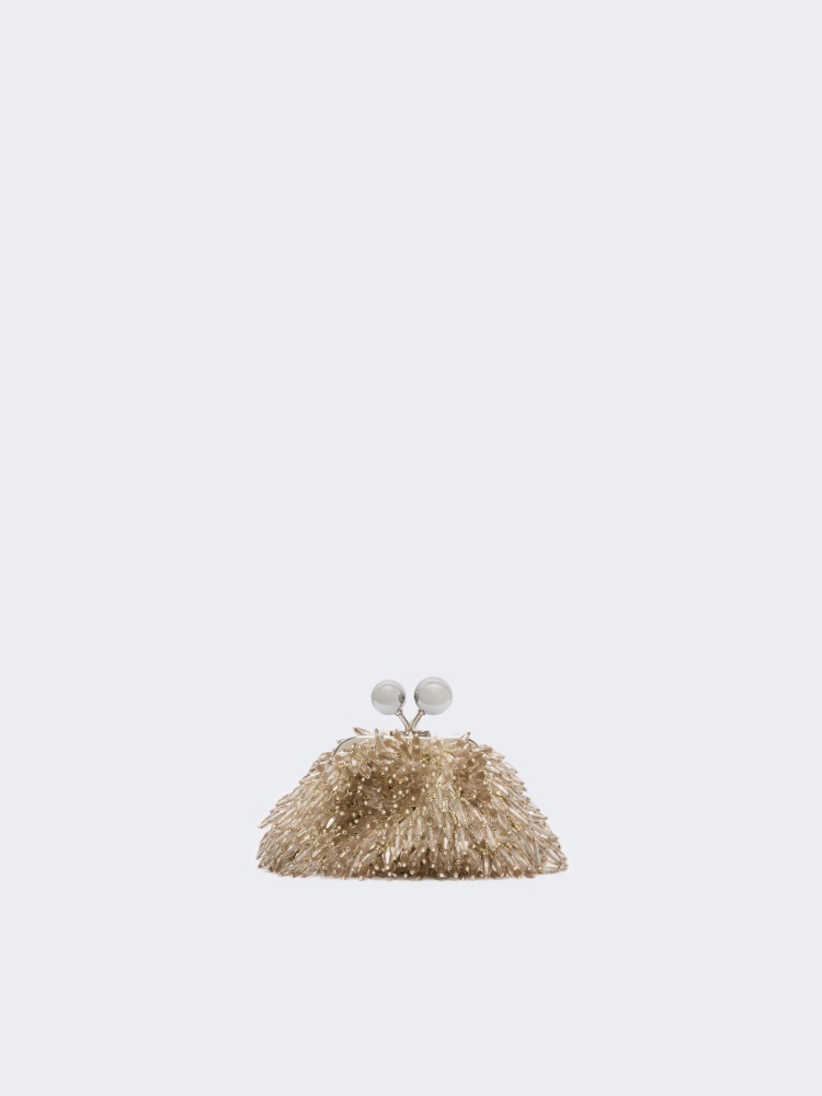 Nano Pasticcino Bag with gemstones - WHITE - Max Mara - 3