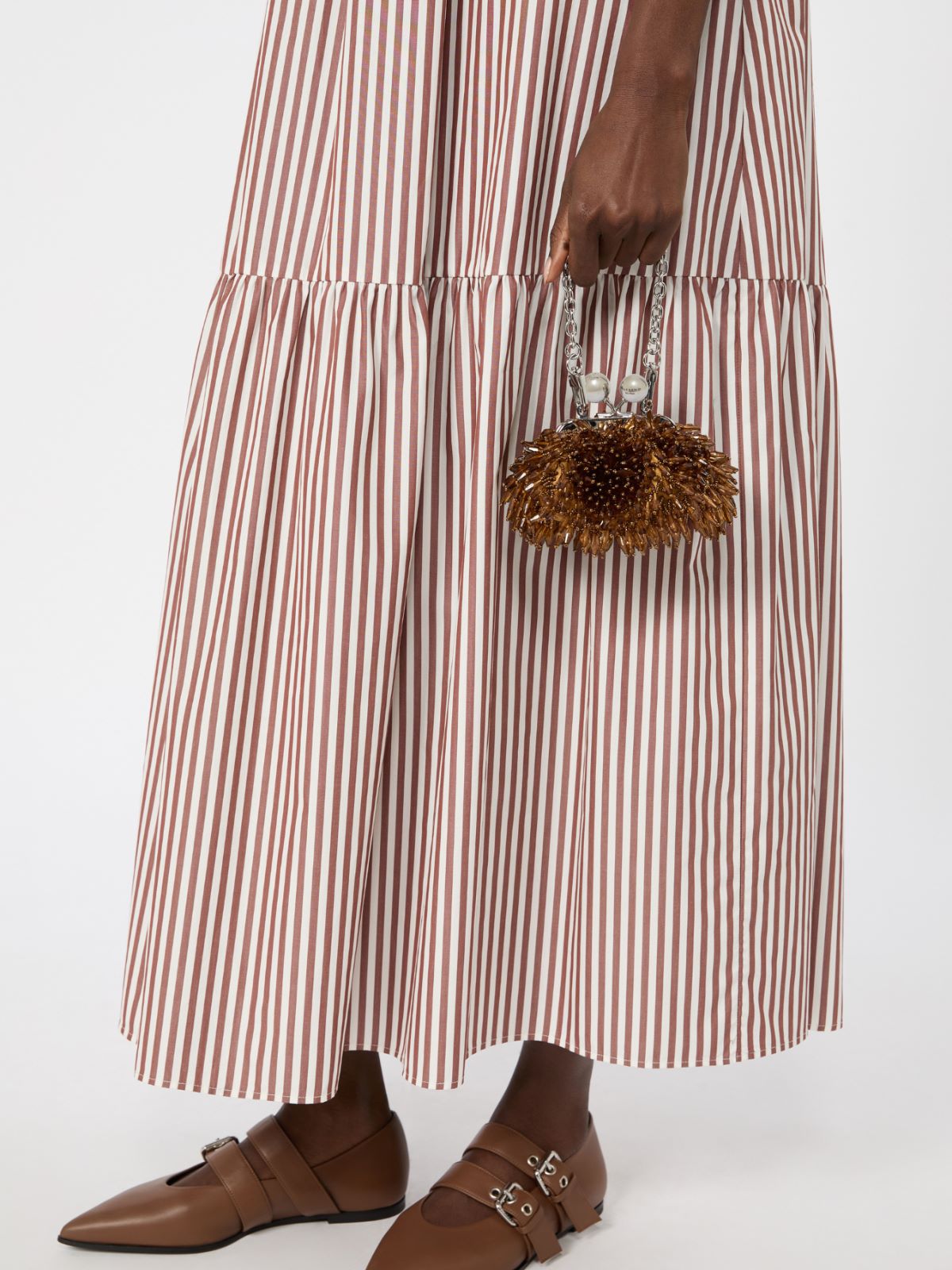 Nano Pasticcino Bag with gemstones + BRONZE - Max Mara