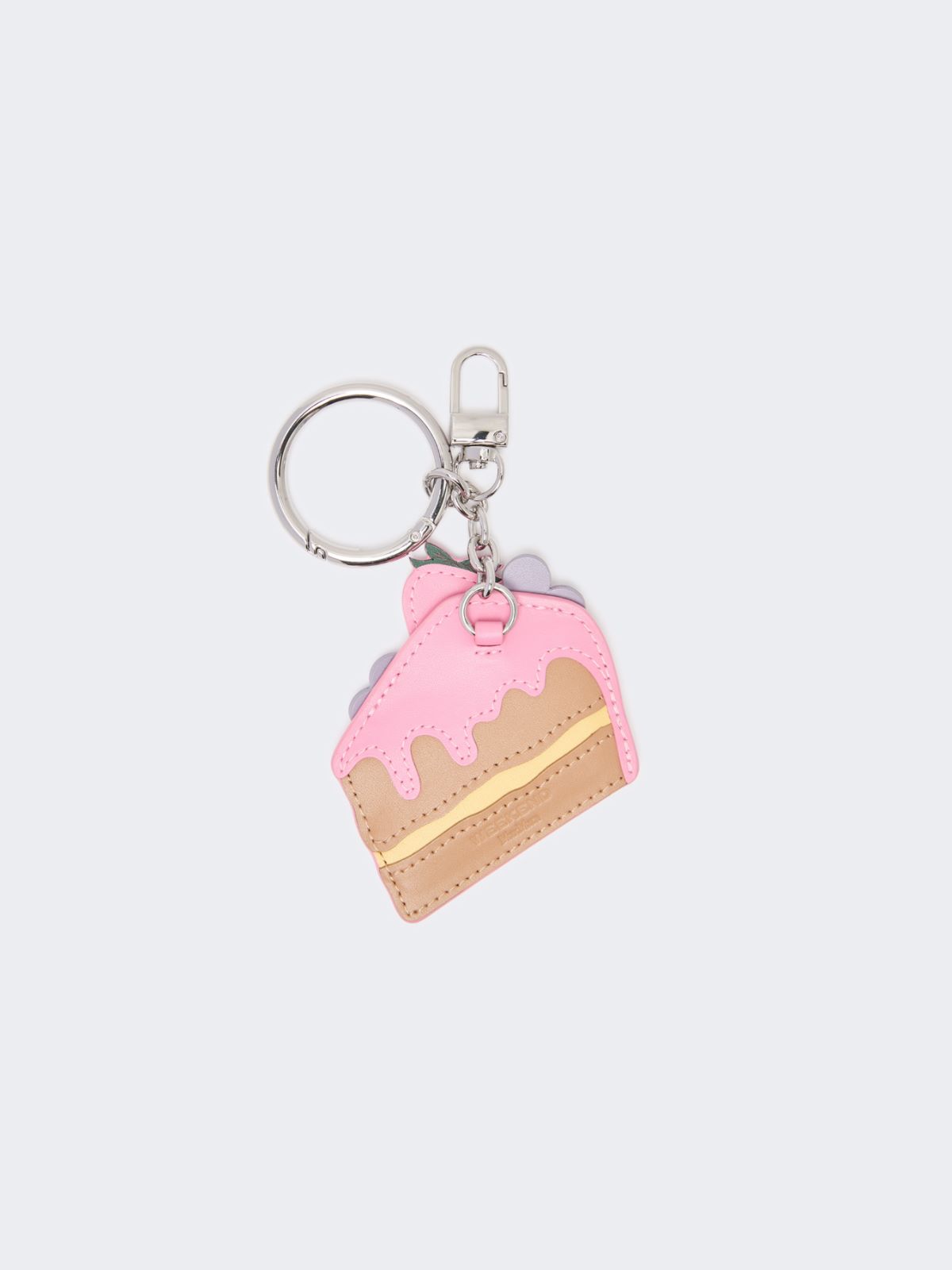 Leather keyring - PINK - Max Mara - 2