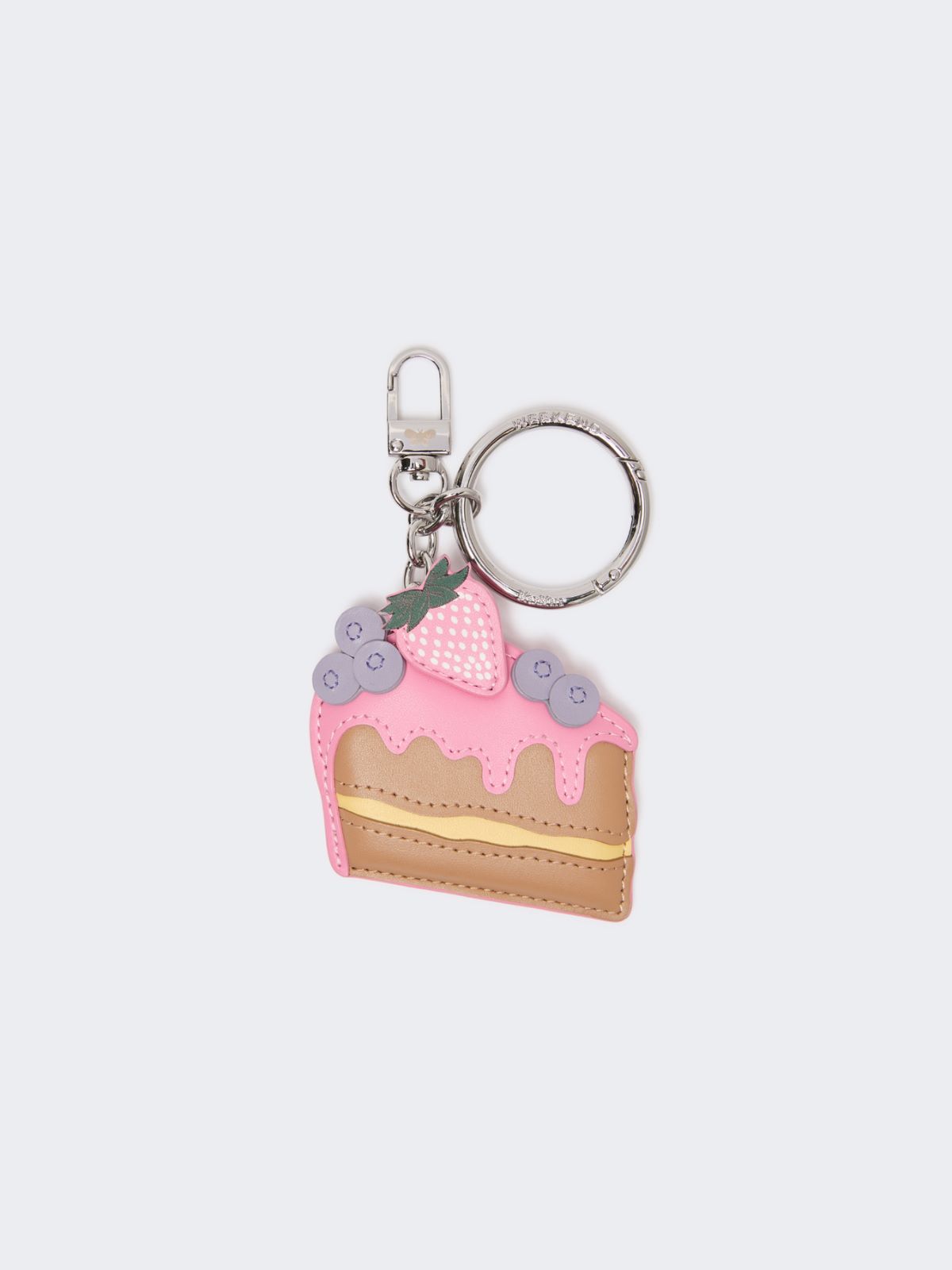 Leather keyring - PINK - Max Mara