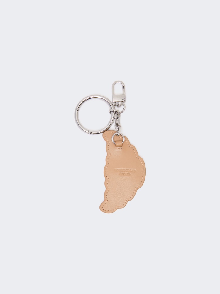Leather keyring - BROWN - Max Mara - 2