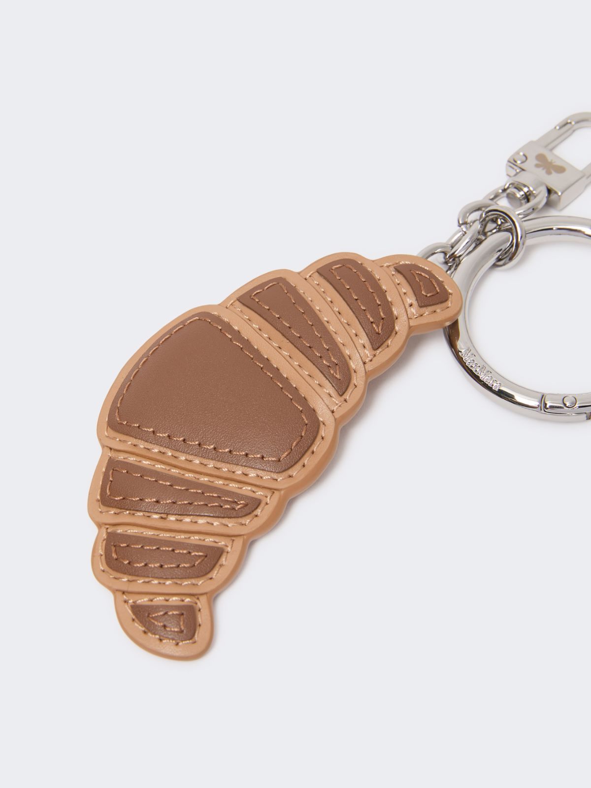 Leather keyring - BROWN - Max Mara - 3