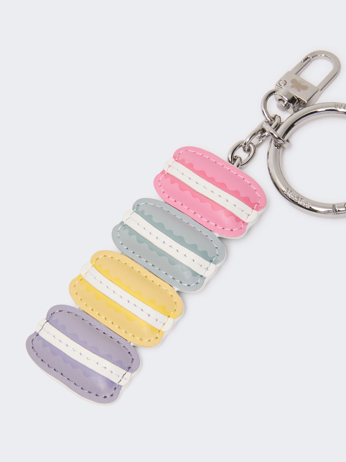 Leather keyring - FUCHSIA - Max Mara - 3