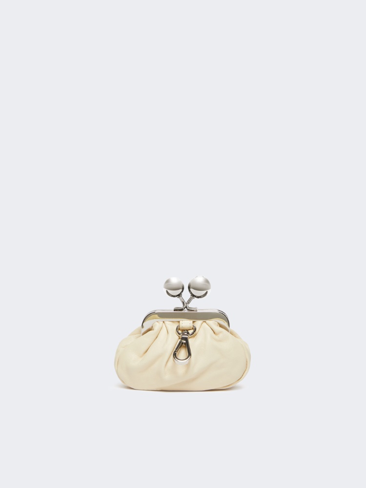 Nappa sheepskin Nano Pasticcino Bag - IVORY - Max Mara - 3