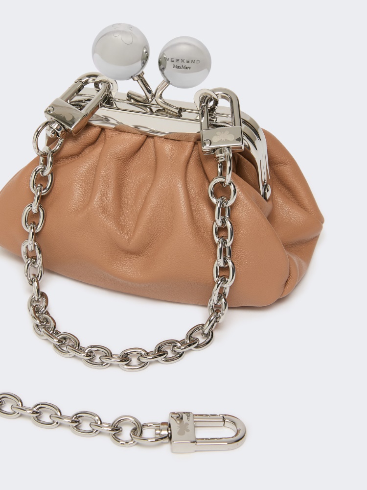 Nappa sheepskin Nano Pasticcino Bag - NUDO - 3
