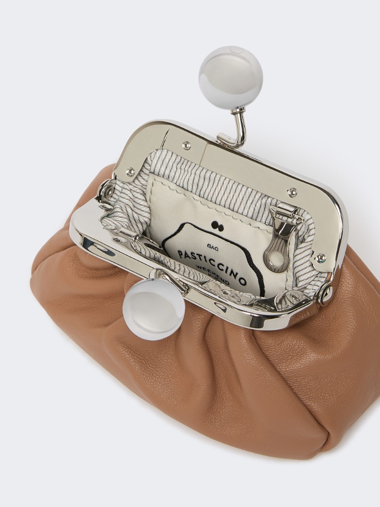 Nappa sheepskin Nano Pasticcino Bag - NUDO - 5
