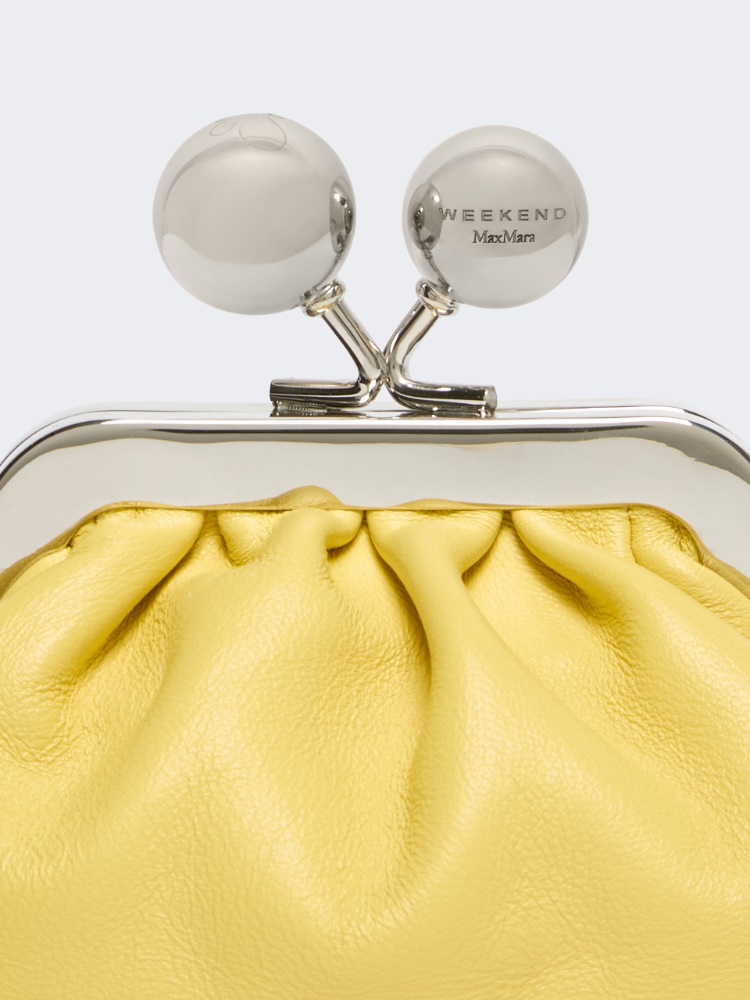 Nappa sheepskin Nano Pasticcino Bag - YELLOW - 4