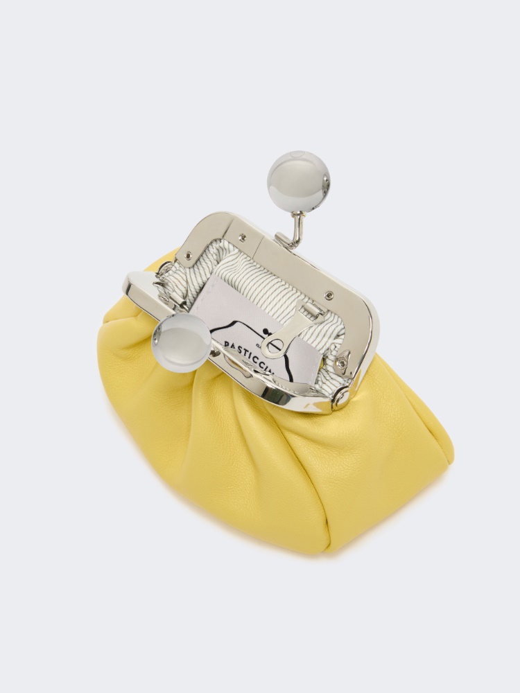 Nappa sheepskin Nano Pasticcino Bag - YELLOW - 5