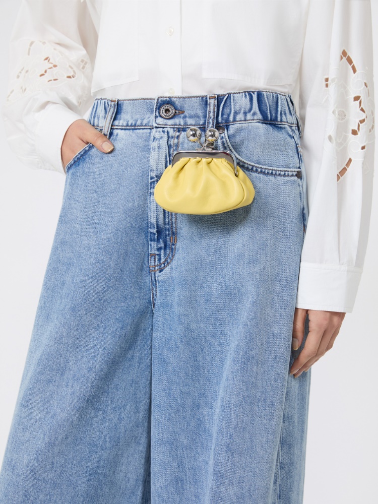 Nappa sheepskin Nano Pasticcino Bag - YELLOW - 6
