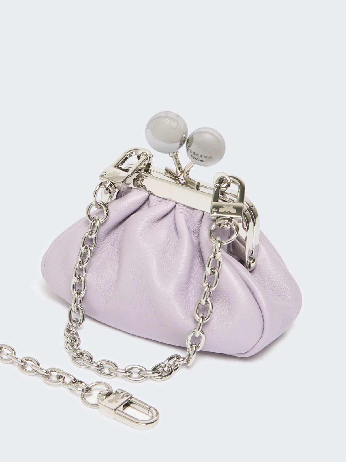 Nappa sheepskin Nano Pasticcino Bag - LILAC - Max Mara - 3