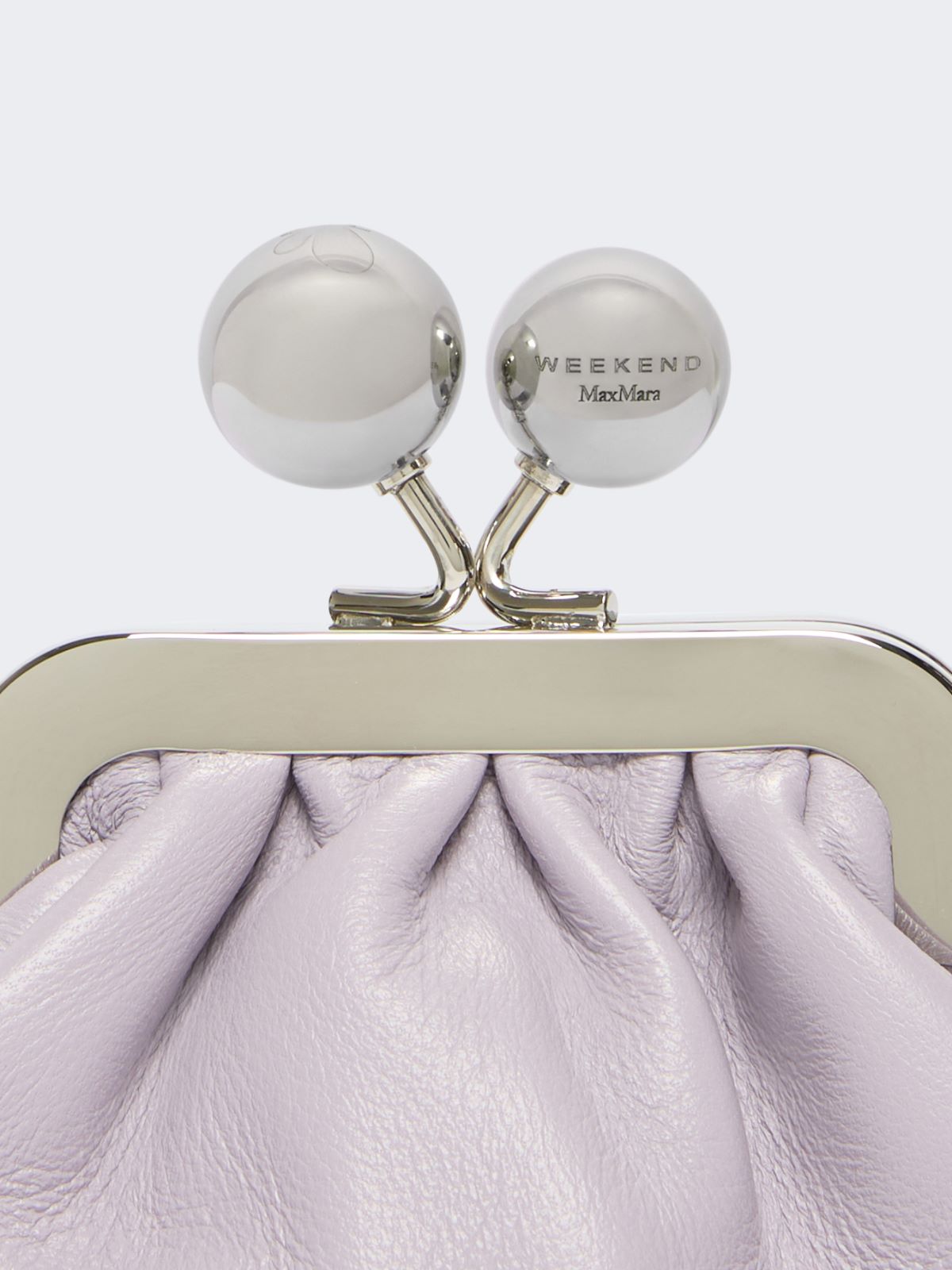 Nappa sheepskin Nano Pasticcino Bag - LILAC - Max Mara - 4