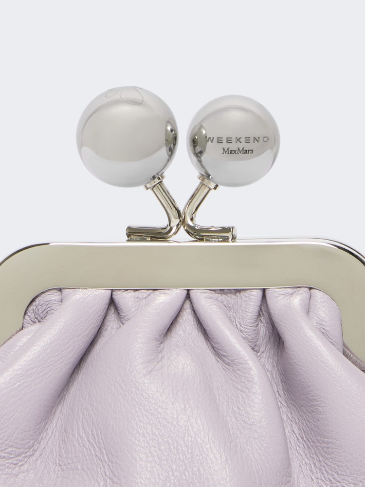 Nappa sheepskin Nano Pasticcino Bag - LILAC - Max Mara - 4
