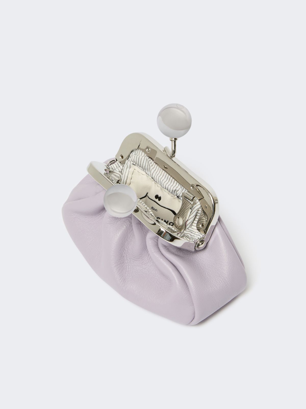 Nappa sheepskin Nano Pasticcino Bag - LILAC - Max Mara - 5