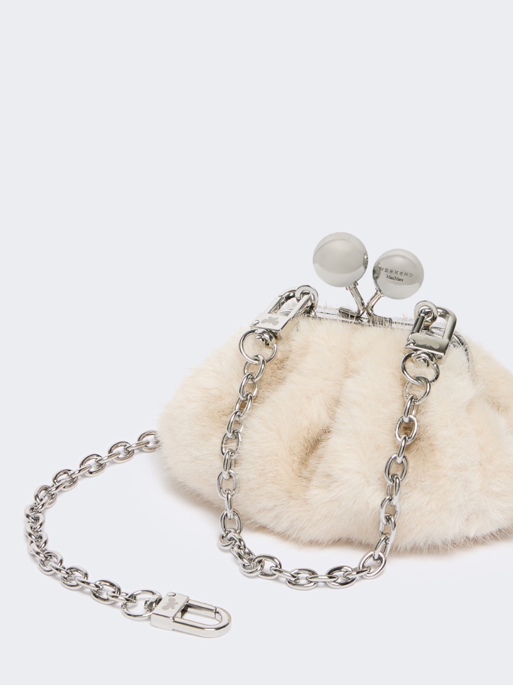 Mini Pasticcino Bag with a soft texture - IVORY - Max Mara - 4