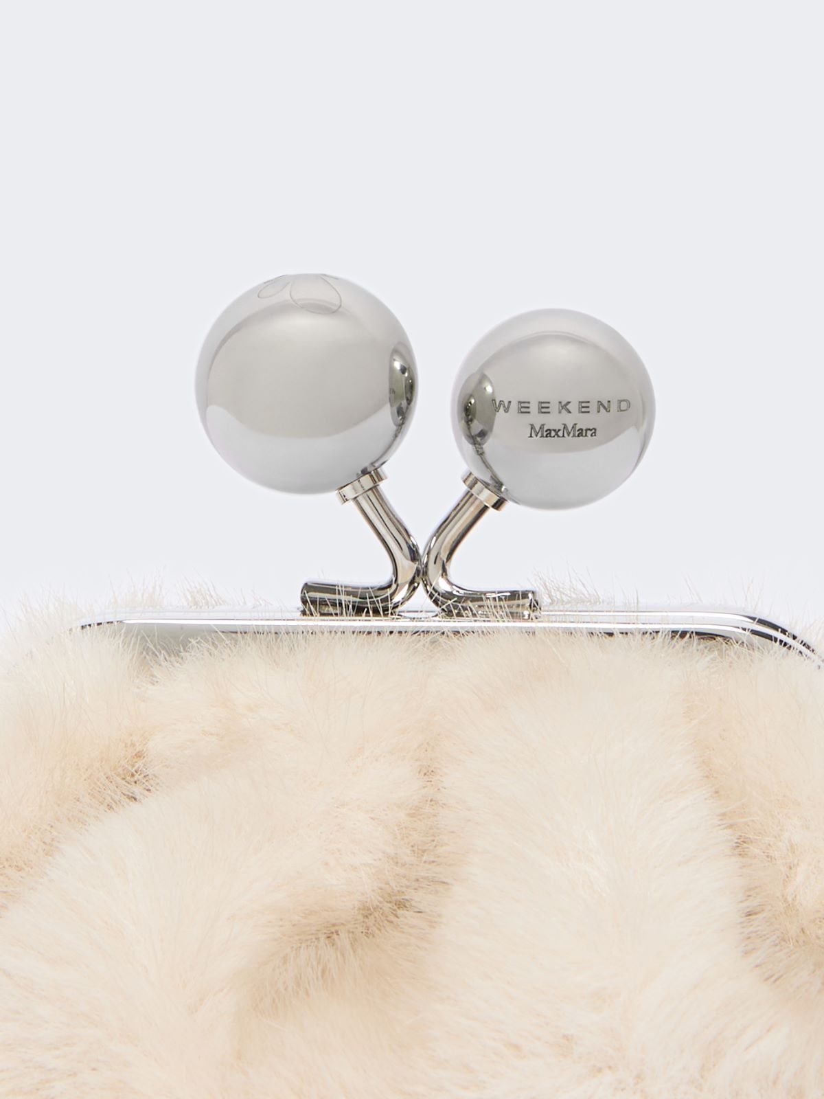 Mini Pasticcino Bag with a soft texture - IVORY - Max Mara - 5