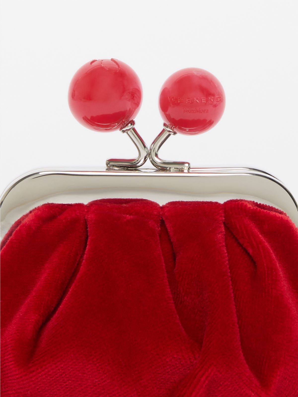 Velvet nano Pasticcino Bag - RED - Max Mara - 5