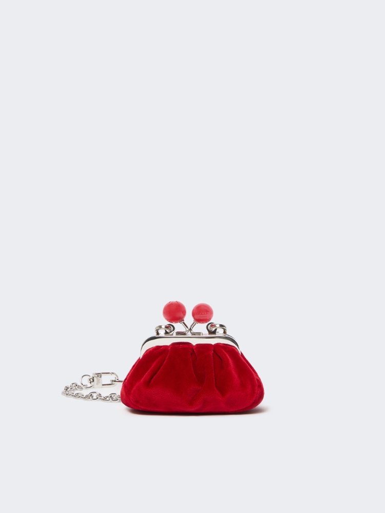 Velvet nano Pasticcino Bag - RED