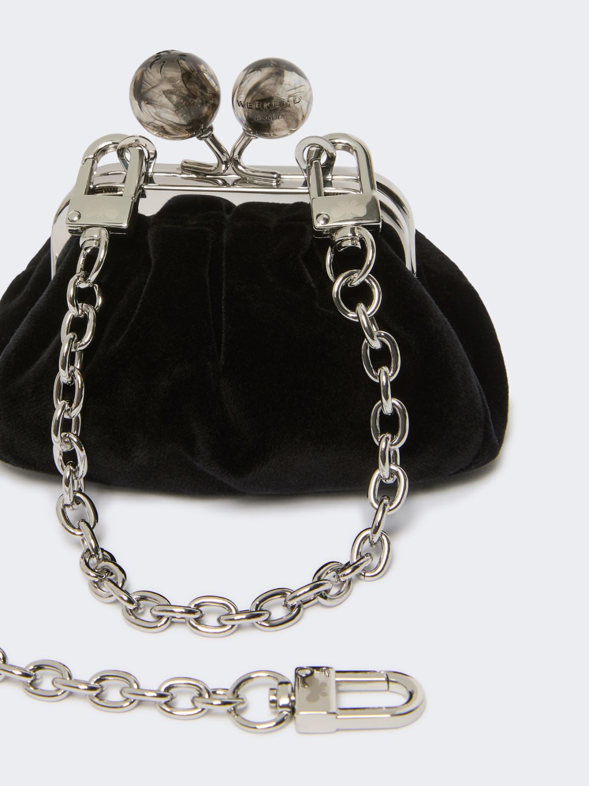 Velvet nano Pasticcino Bag - BLACK - Max Mara - 4