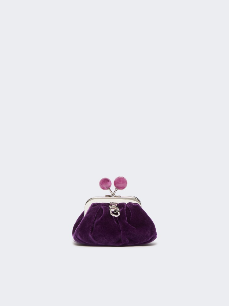 Velvet nano Pasticcino Bag - PURPLE - Max Mara - 3