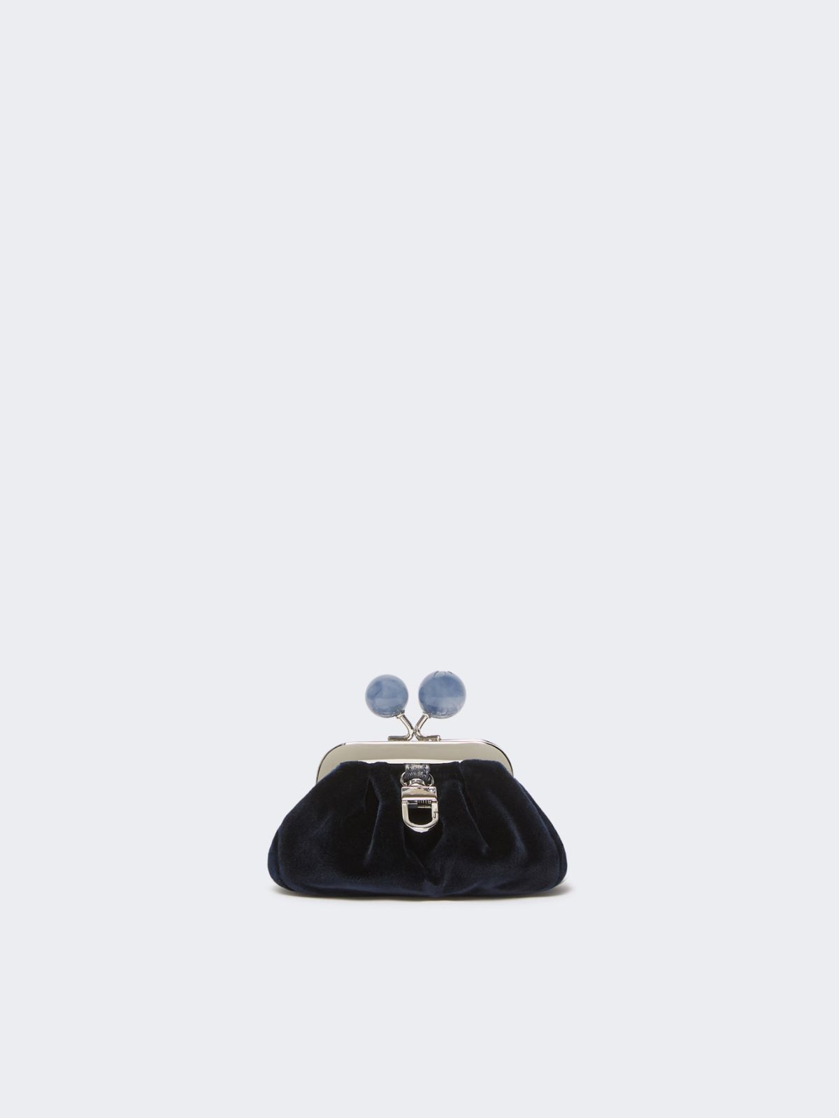 Velvet nano Pasticcino Bag - MIDNIGHTBLUE - Max Mara - 3