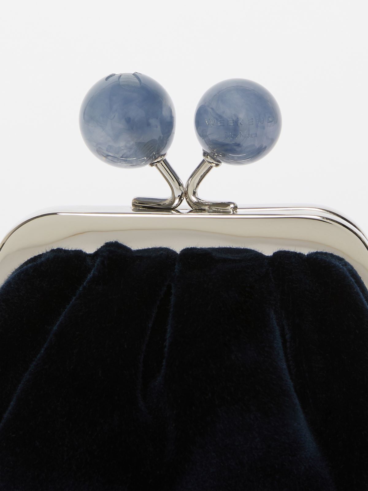 Velvet nano Pasticcino Bag - MIDNIGHTBLUE - Max Mara - 5