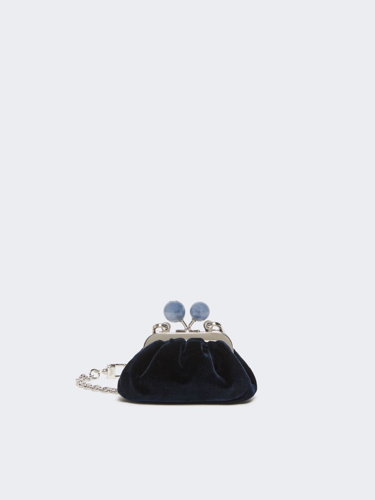 Velvet nano Pasticcino Bag - MIDNIGHTBLUE - Max Mara